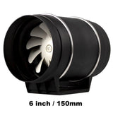 CYCLONE FAN Twin Speed In-Line Ducting Fan 5" or 6"