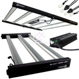 OMEGA BLACK 720w LED GROW LIGHT Including Ballast Ratchets 3.2Umol/j Hydroponics